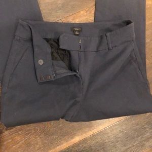 Size 6 Ann Taylor smoke blue gray ankle pants